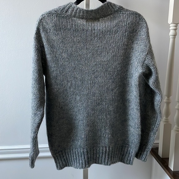 Isabel Marant Etoile grey sweater sz 0 - Picture 4 of 4